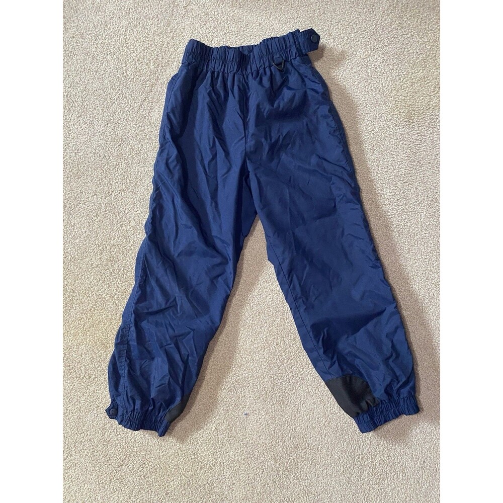 Vintage Columbia Kids Youth 7/8 Navy Blue Insulated Snow Ski Pants